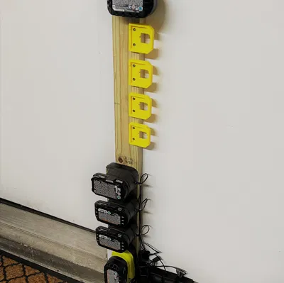 Giá Gắn Pin Ryobi 18V Dạng Kẹp