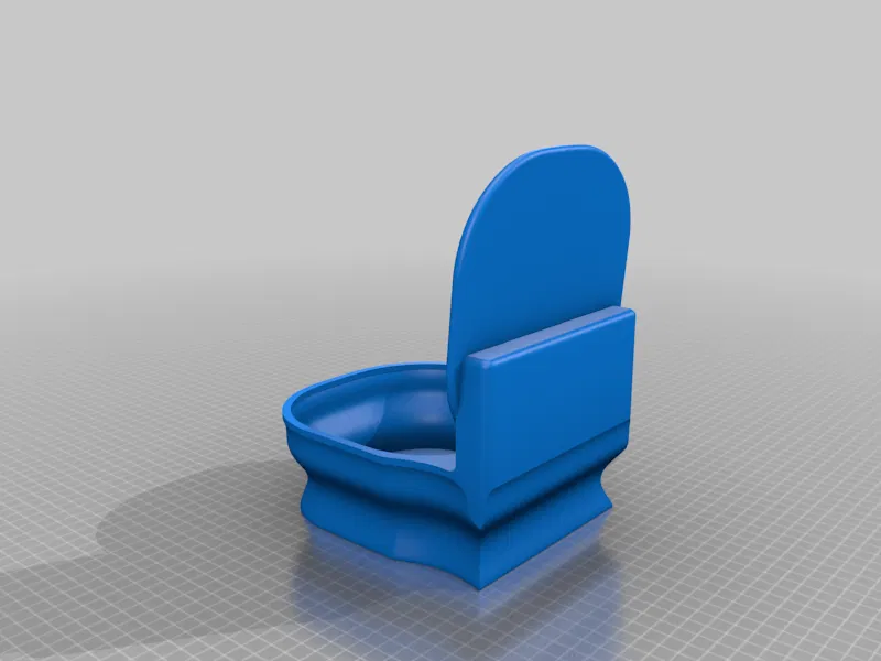 Thùng Rác Hình Toilet Cho Máy Bambu Labs A1 - Image 2