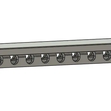 Ống Luồn Dây Cáp / Kênh Dây Cáp Dài 250mm