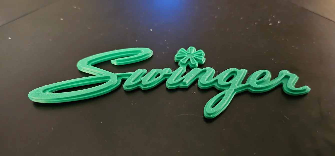 Logo "Swinger" xe Dodge Dart 1970-1975 - Image 1