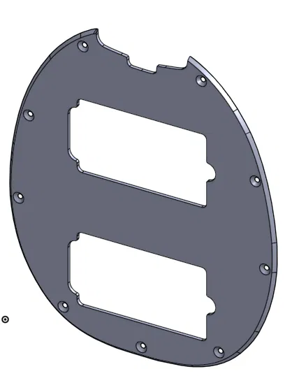 Pickguard Stingray 4 HH - Image 1
