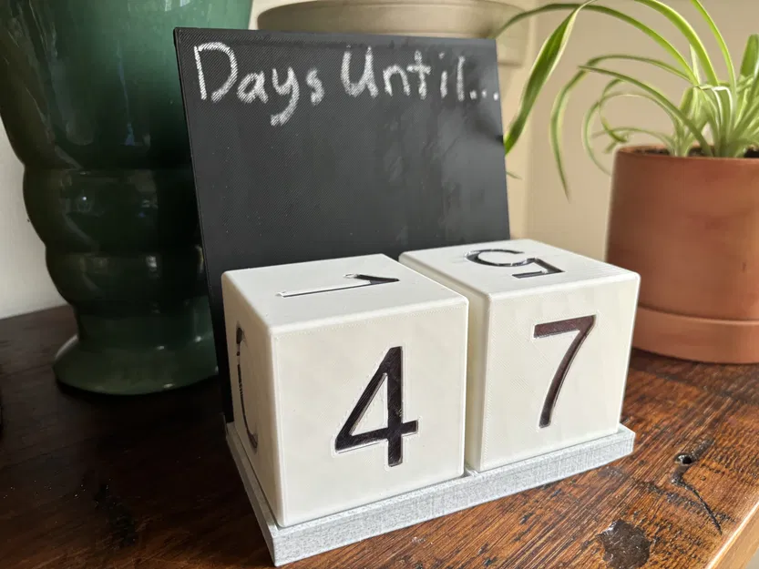 Khối Đếm Ngược Kiểu Bảng Phấn - Image 1