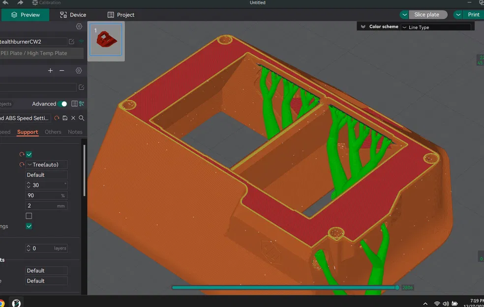 Ốp Xả Khí Voron 2.4 Vào Bên Hông Dùng Cho Lọc Roomba I7, J8 - Image 1