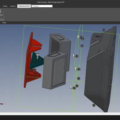 Ốp Xả Khí Voron 2.4 Vào Bên Hông Dùng Cho Lọc Roomba I7, J8