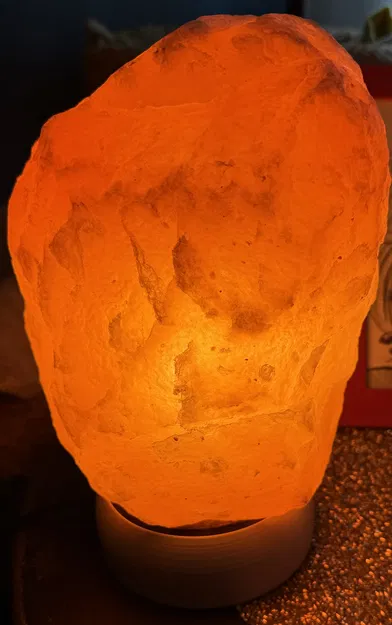 Đế Đèn Đá Muối Cho Loại Gỗ Tròn 100mm - Image 1