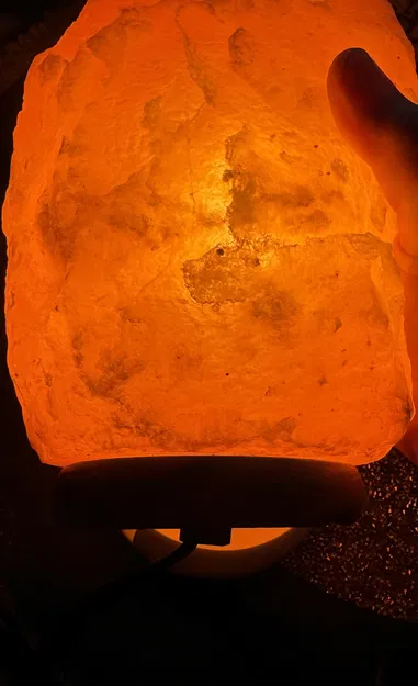 Đế Đèn Đá Muối Cho Loại Gỗ Tròn 100mm - Image 2