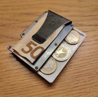 Ví Tiền Xu Kim Loại (kiểu ví Ridge) V2