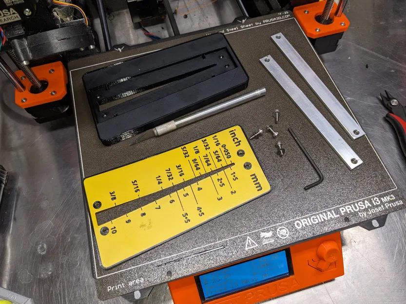 Thước đo/Phân loại lục giác Allen (Inch và Mét) - Image 2