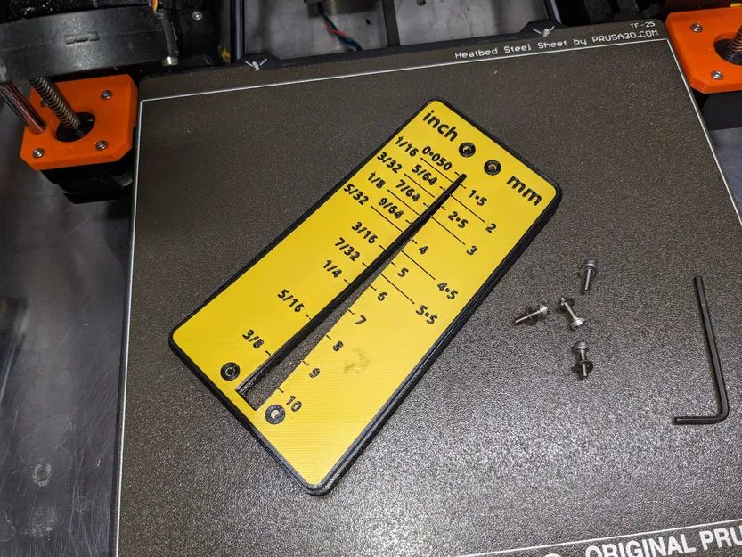 Thước đo/Phân loại lục giác Allen (Inch và Mét) - Image 4