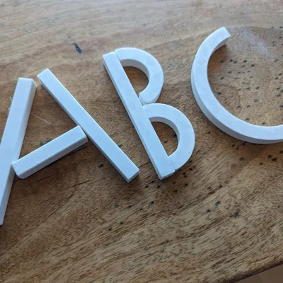 Khối Chữ Cái Xây Dựng