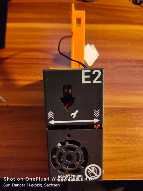 Giá đỡ cảm biến sợi nhựa Tenlog (chỉ) cho Extruder cũ - Image 1