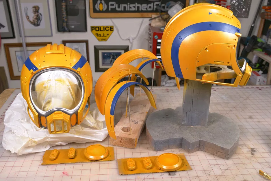 Nón Bảo Hiểm Satisfactory - Mô Hình Cosplay (2 Kích Cỡ) - Image 3