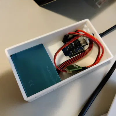 Vỏ Case Cảm Biến Chất Lượng Không Khí PMS5003T / WeMos D1 mini V4.0