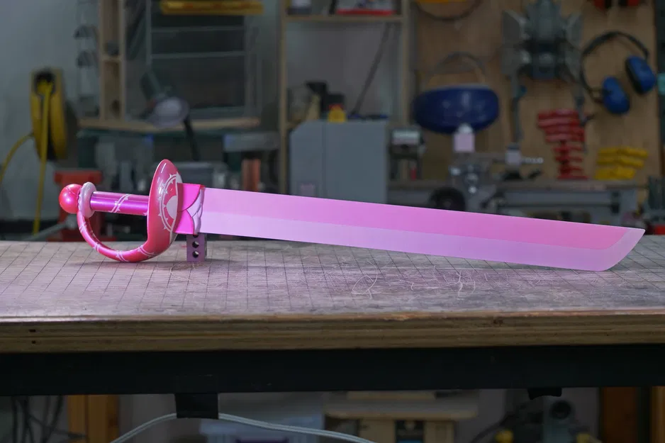 Kiếm Rose Quartz - Mô Hình Sao Chép Steven Universe - Image 4