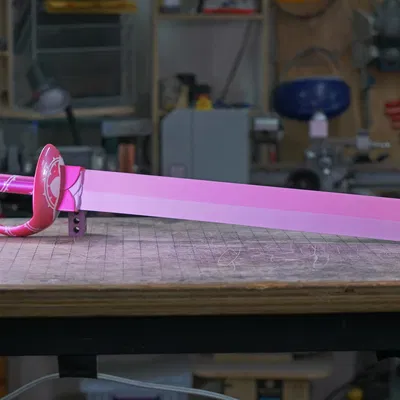 Kiếm Rose Quartz - Mô Hình Sao Chép Steven Universe