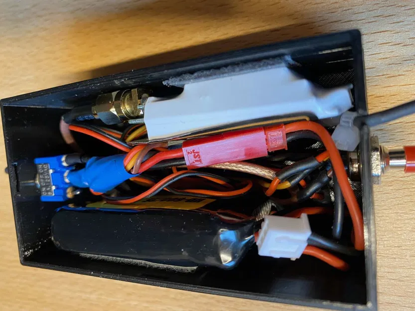 Hộp đựng module phát sóng gắn ngoài cho Jeti DC-16 II - Image 7