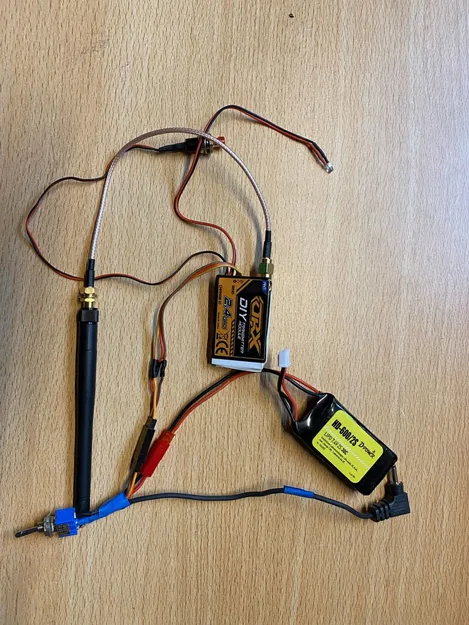 Hộp đựng module phát sóng gắn ngoài cho Jeti DC-16 II - Image 8