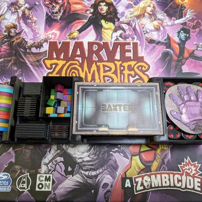 Khay Đựng Token Nhựa Cho Hộp Marvel Zombies Insert bởi tshelley