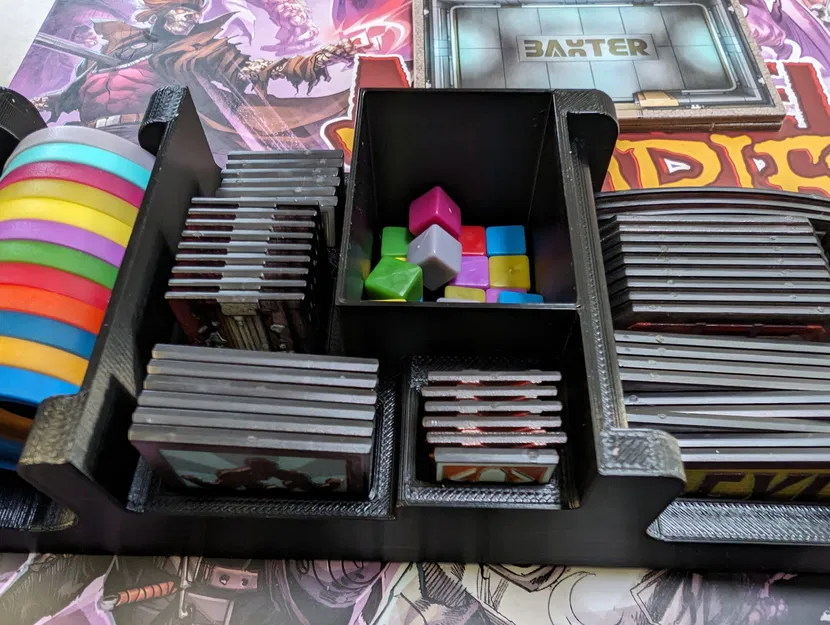 Khay Đựng Token Nhựa Cho Hộp Marvel Zombies Insert bởi tshelley - Image 2