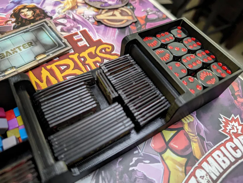 Khay Đựng Token Nhựa Cho Hộp Marvel Zombies Insert bởi tshelley - Image 3