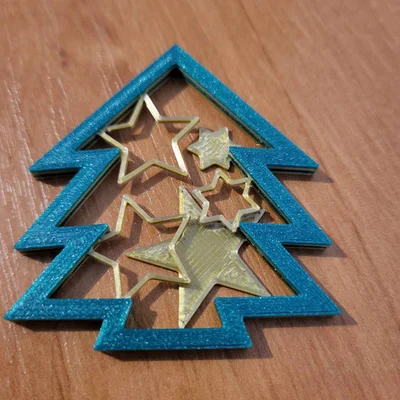 Mô Hình Trang Trí Cây Thông Noel