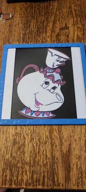 Khung cho Mrs. Potts hueforge - Image 1