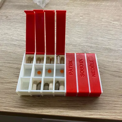 Hộp Đựng Thuốc 7 Ngày Tiện Lợi