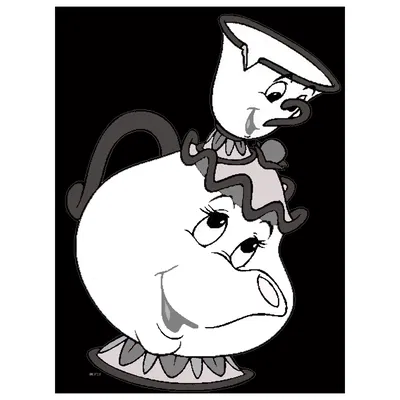 Mô hình Bà Potts (Người đẹp và Quái vật) hueforge