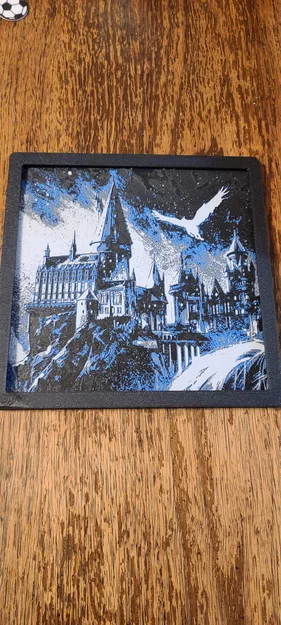 Khung Lâu đài Harry Potter (200x200) Hueforge - Image 1