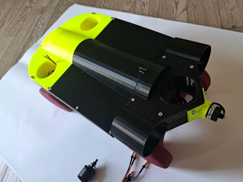 Tàu ngầm Drone Nước bằng Acrylic - Image 3