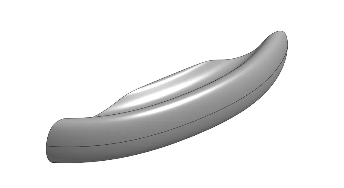 Tay nắm tủ đồ gỗ Cabinet Furniture Grip Knob Pull Handle Griffmulde Möbelgriff - Image 1