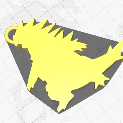 Móc Khóa Hình Bóng Tyranitar