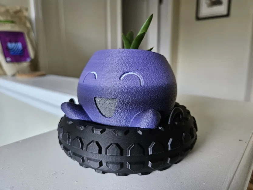 Chậu Treo Lốp Xe Oddish Pokemon - Image 2