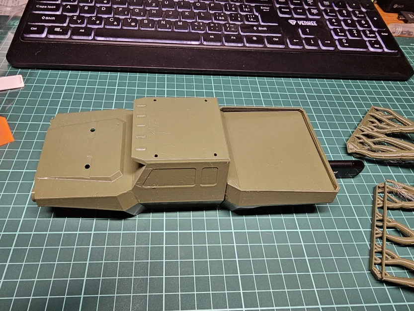 Body Humvee cho SCX24 - Image 1