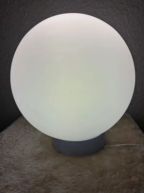 Đèn Mặt Trăng làm từ Đèn IKEA Fado - Image 3