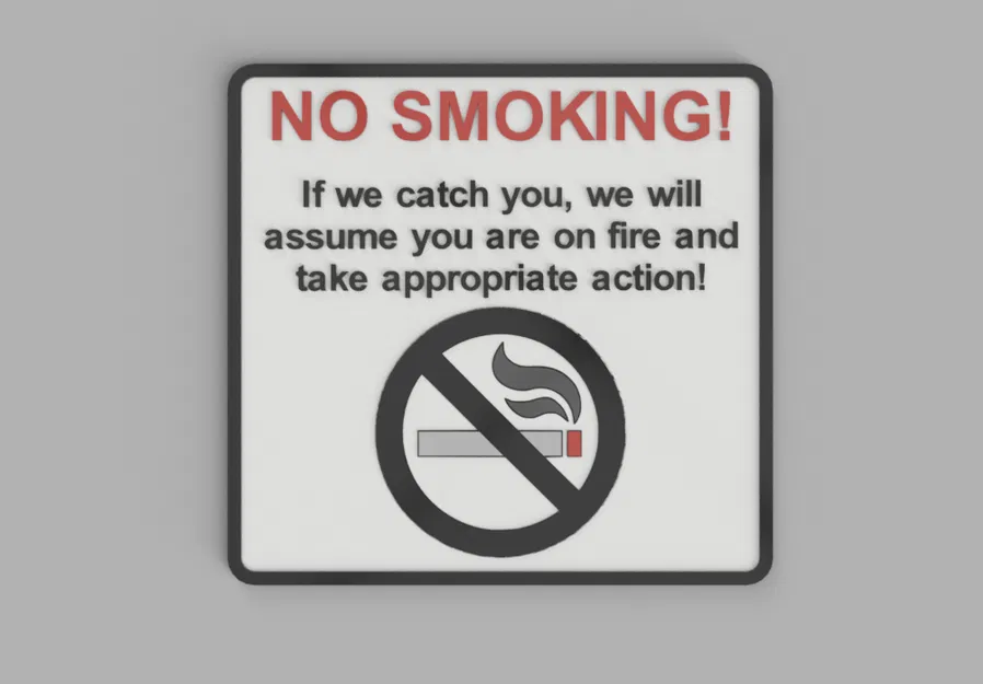 Không có dấu hiệu hút thuốc cộng với các tính năng bổ sung - Image 1