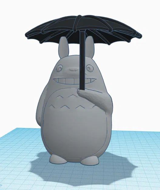 Hộp Đựng Tiền Hình Totoro Dưới Ô - Image 1