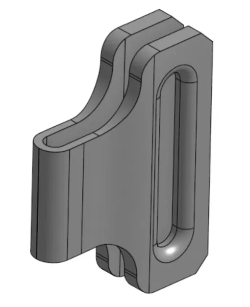 Adapter dây đeo 25mm với giao diện goggle mỏng hơn - Image 1