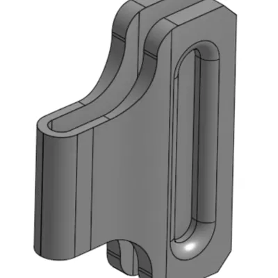 Adapter dây đeo 25mm với giao diện goggle mỏng hơn