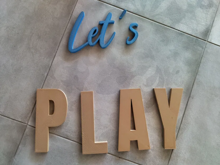 Chữ 'Let's Party' Độc Đáo Cho Mọi Bữa Tiệc - Image 1