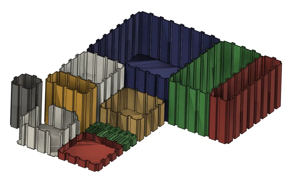 Bộ tổ chức bàn mô -đun có thể tùy chỉnh - Image 2