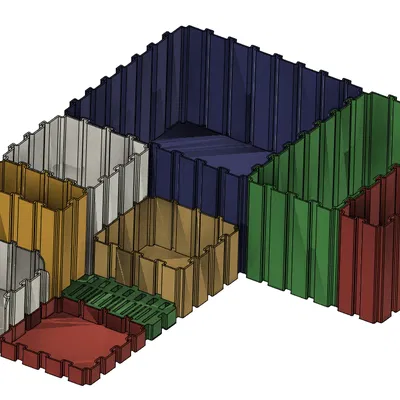 Bộ tổ chức bàn mô -đun có thể tùy chỉnh