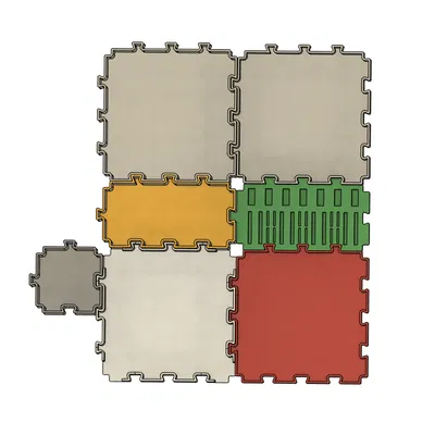 Bộ tổ chức bàn mô -đun có thể tùy chỉnh