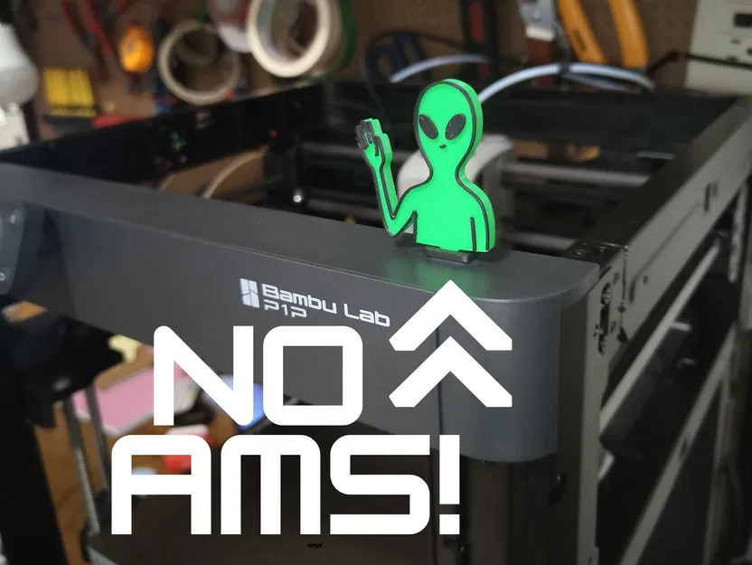 Phụ kiện Alien cho Bambu Lab P1P/P1S - Image 1