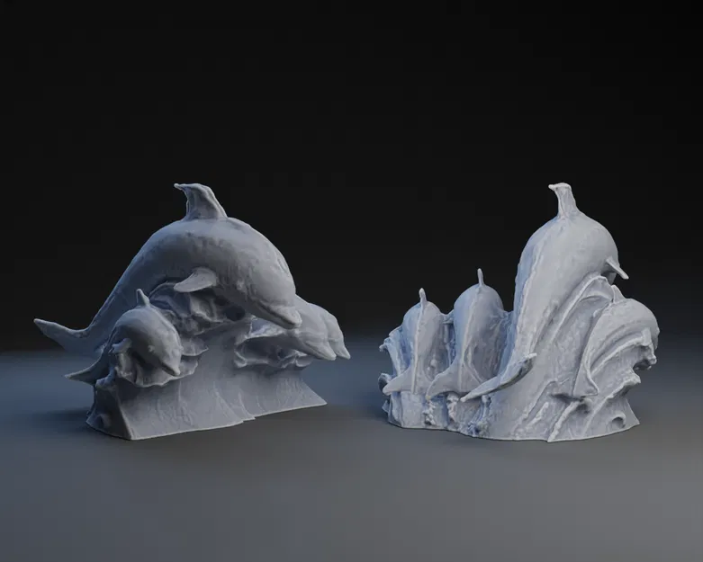 Đàn Cá Heo Lướt Sóng - Image 1