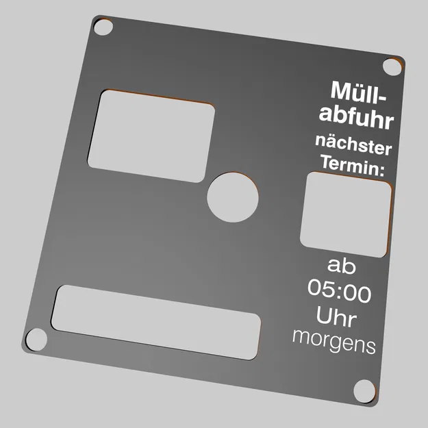 Biển Báo Lịch Lấy Rác Terminator - Image 4