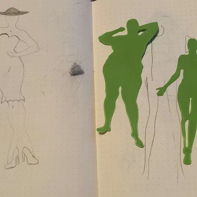 Khuôn Mẫu Thời Trang Dùng Để Phác Thảo