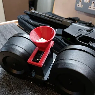 Phễu BB cho Airsoft. M4 / AK / MP5 / AUG / G36 (Bộ sưu tập)
