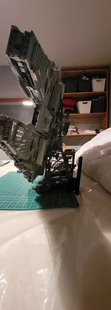 Giá Treo Tường Cho Chân Đế Đứng LEGO Star Wars 75192 UCS Millennium Falcon - Image 23