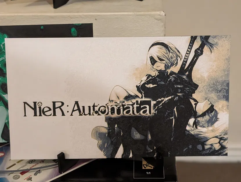 Mô hình NieR:Automata - 2b,9s HueForge - Image 1